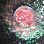 Ramadan Graduation Valentine's Day School PET Material Heart-Shaped Glitter with