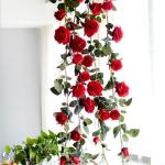 Wedding Party Artificial Flowers Fa Ke Roses Perfect for Bouquets and Baby Crib