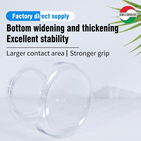 PET Bottle Wide Mouth Plastic Jars Protein Powder Bottle Milk Powder Pet Powder