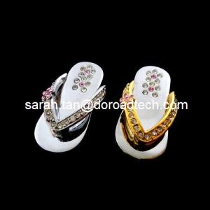 China Genuine Capacity Slipper Shaped Jewelry USB Pen Drives wholesale