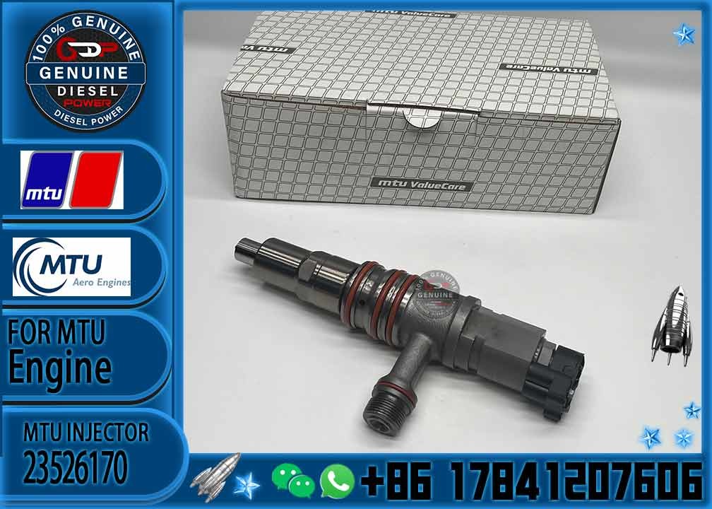 MTU4000.01 Common Rail Diesel Injector RX52407500024 RX52407500053 23526170 VTO-G266W48B