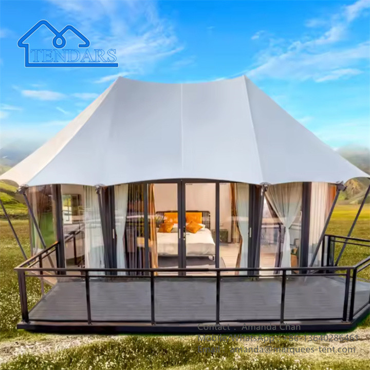 Outdoor Luxury Waterproof Home Camping Hotel Tents Holiday Tents For Resort