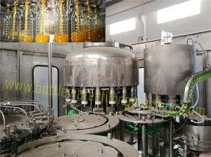 China Touch Screen Tea Juice Filling Machine Ultra Clean System 6000BPH wholesale