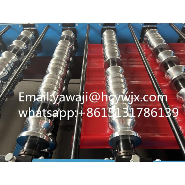 Double Layer PPGI / GI Glazed Sheet Roll Forming Machine