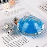 Wholesale High-Grade Glass Perfume Bottles 75ml Shaped Crystal White Glass