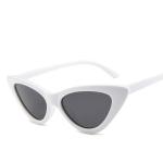 Retro Vintage Narrow Cat Eye Sunglasses Women Cat Eye Clout Glasses Plastic