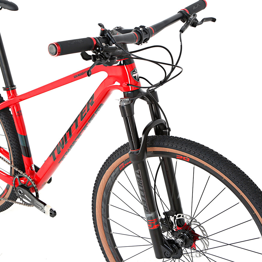 SRAM SX 12 Speed Carbon Fiber Mountain Bike , 27.5 Inch Mountain Bike Thru Axle 148mm
