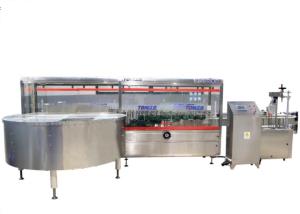 China PLC Controlled Chemical Packaging Machine Automatic Square Bottle Unscrambler wholesale