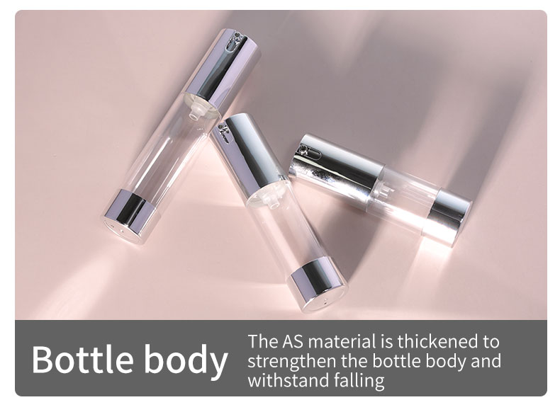 Sealing Type Airless Bottles 50ml 100ml Empty Spray Bottle For End Cosmetics