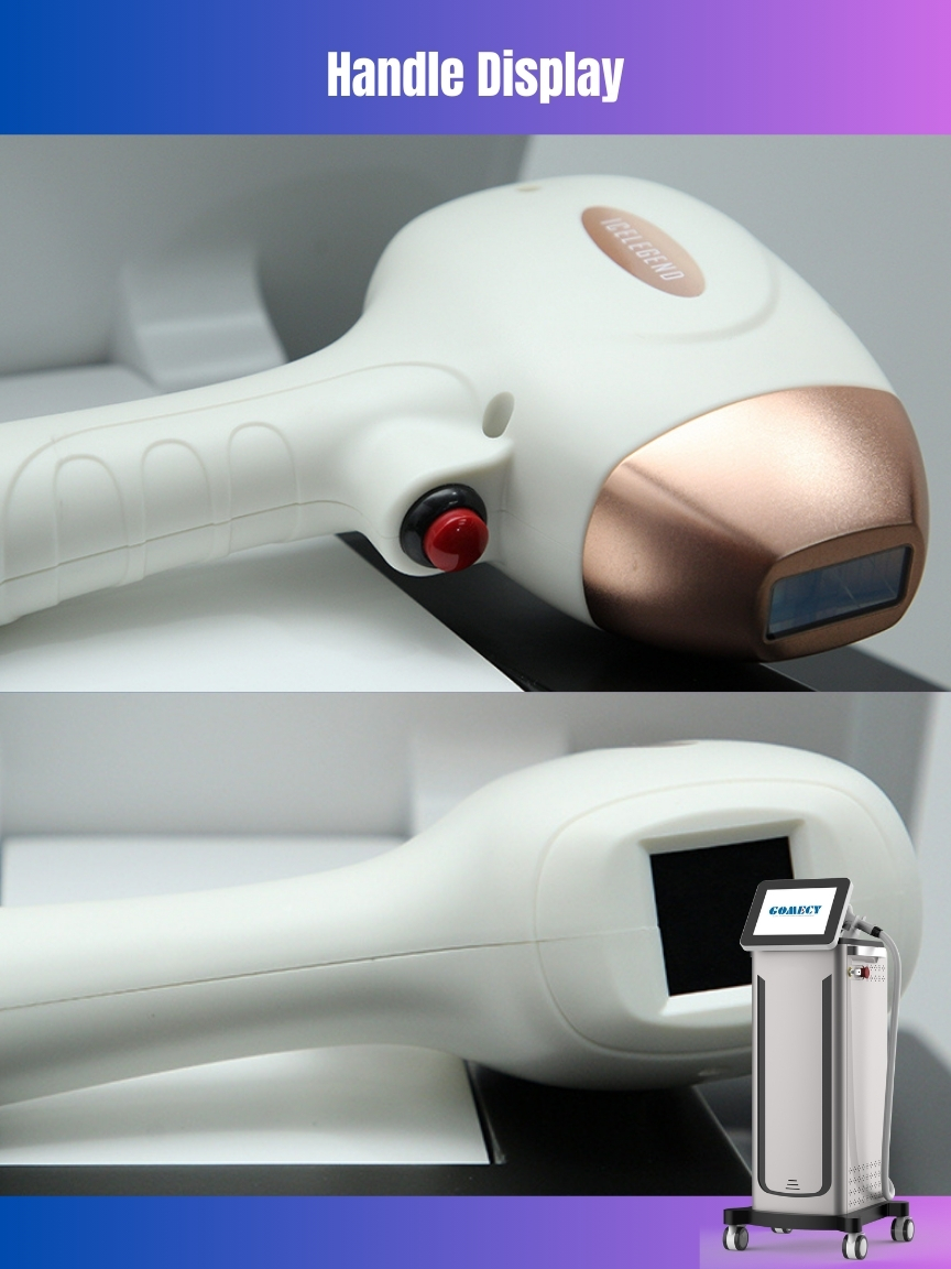 755 808 940 1064nm Diode Laser Hair Removal Device 4 Wavelength with 12*24mm/12*28mm Spot Size