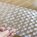 Craft Self Adhesive Transparent Holographic Film 3D Multi Lens Film