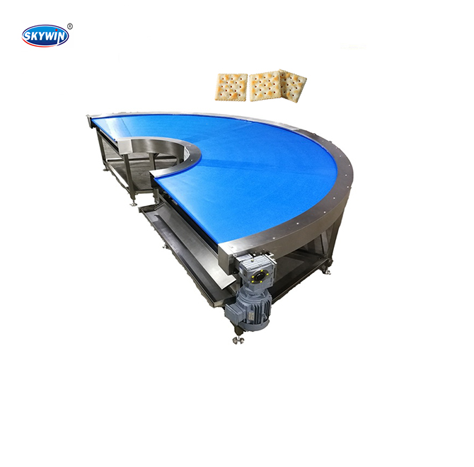 Biscuit Making Auxiliary Machine PVC Belt Conveyor Machine Independent Motor driver conveyor