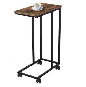 China C Shaped End Side Couch Table,Snack Style for Living Room,Sofa,TV Tray wholesale