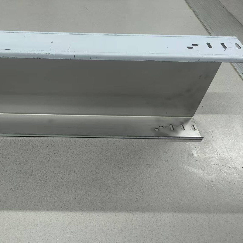 Silver Ss Cable Tray Durable And Fits Most Standard Cables For Compatibility Outdoor Cable Tray