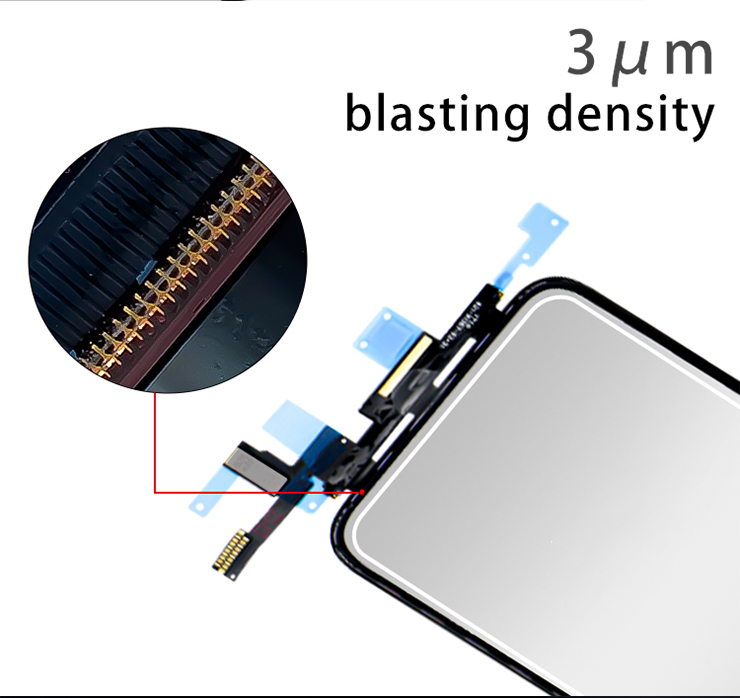 LCD Mobile Phone Touch Panel Screen Iphone X Digitizer frame Replacement
