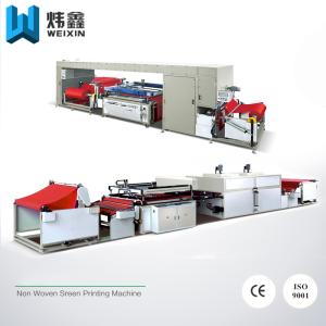 China One Color Silk Screen Label Printing Machine For Non Woven Bag Paper Bag wholesale
