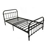 Powder Coating Design Furniture Metal Bed , Rod Iron Single Bed Ultimate