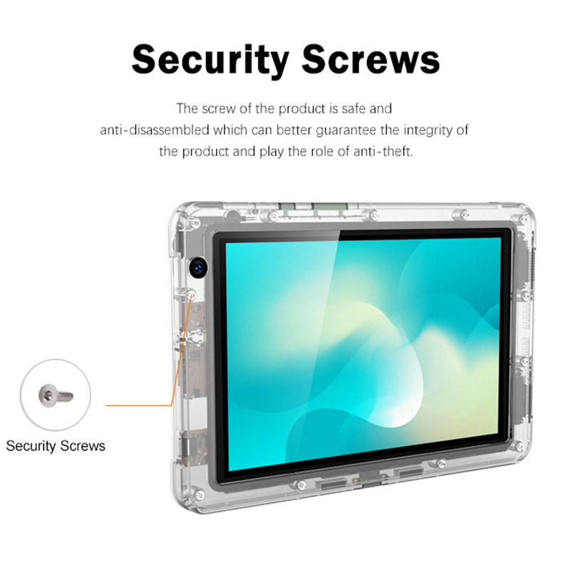 New 1G 8GB/16G/32GB 7inch clear Transparent tablet PC