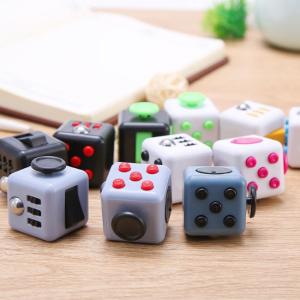 China Colorful Decompression Stress Relief Fidget Toys Mini Gadgets Cube wholesale