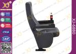 Heavy Duty Steel Mechanism Movie Cinema Theater Chairs Top Grain Italian Leather