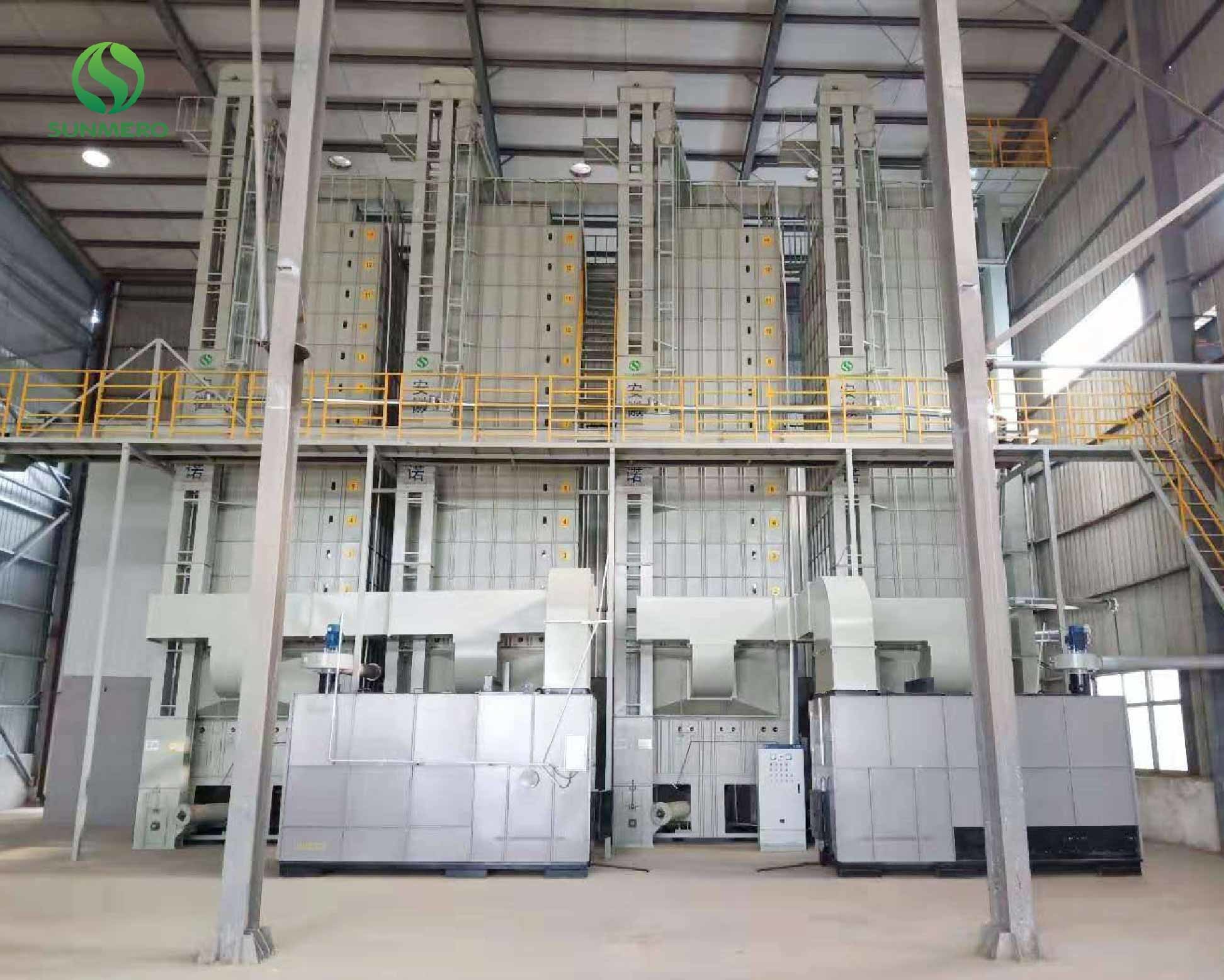 18000KG Multifunctional Grain Elevator Dryer For Rice Drying Plant