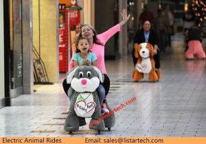 China coin operated childrens rides stuffed animal ride electronic street rides wholesale