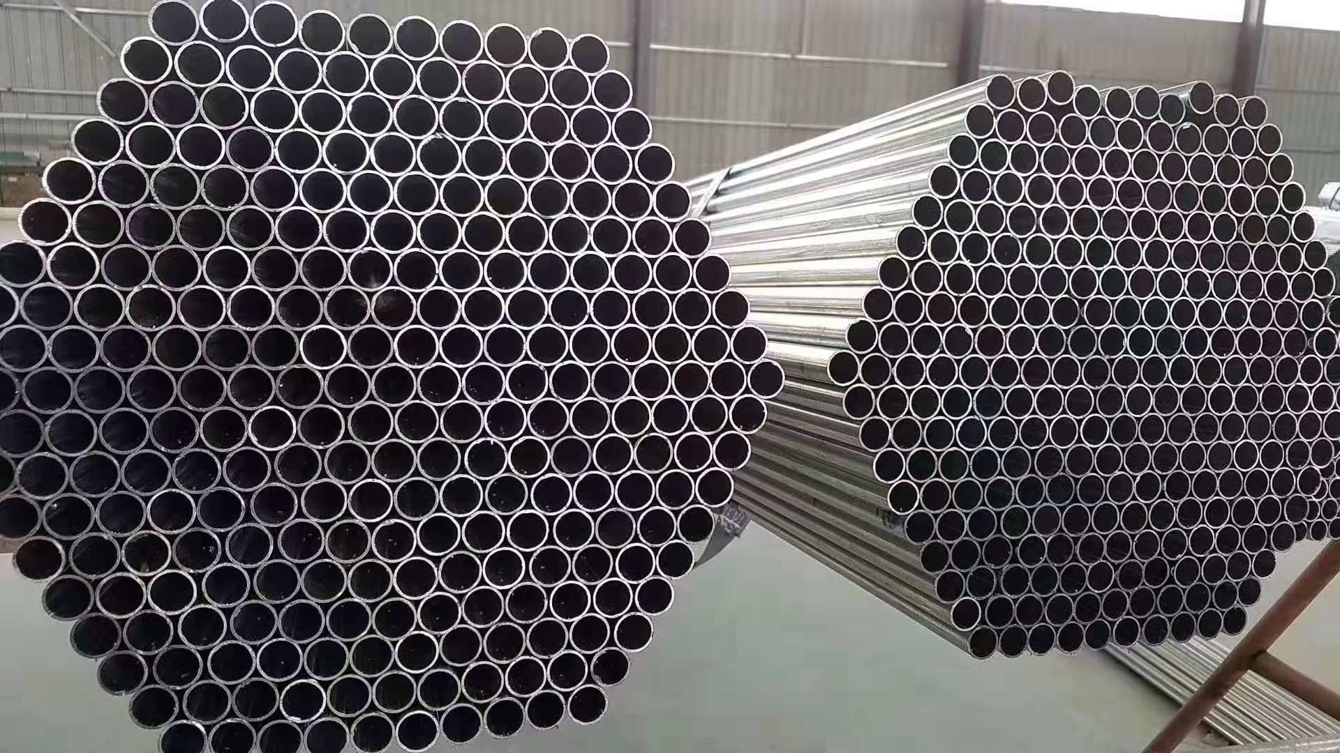 0.25 - 2.5mm Galvanized Steel Structural Pipe , Rigid Galvanized Pipe For Natural Gas Line