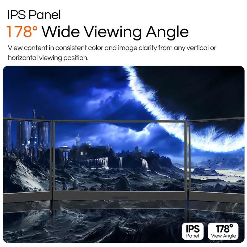 100% SRGB 15.6" Tablet External Monitor Boe LCD Display Touchscreen 1080P