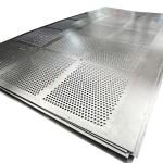 2b Round Hole Perforated Stainless Steel Sheet 0.4-3mm 304 Grade