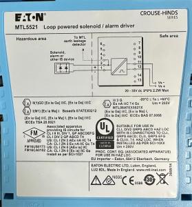China MTL5521 MTLx521 SOLENOID ALARM DRIVER CE wholesale