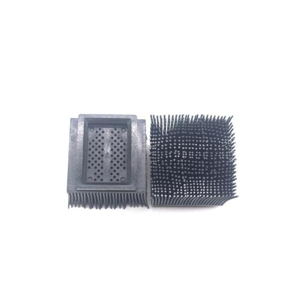 Oshima Cutter Machine Spare Parts Nylon Plastic Brush 50 * 50mm Bristle Block
