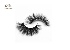 China Real Mink Fluffy 0.05mm Lightweight False Lashes wholesale
