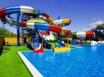 10mm Fiberglass Water Park Slide Water Games Equipment Kids Play Accessories