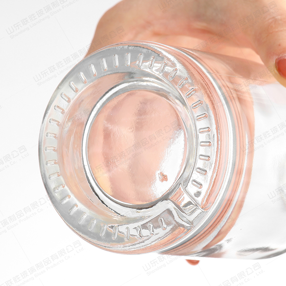 Rubber Stopper Sealing Type Glass Bottle for Customied Liquor Wine Whisky Vodka Gin