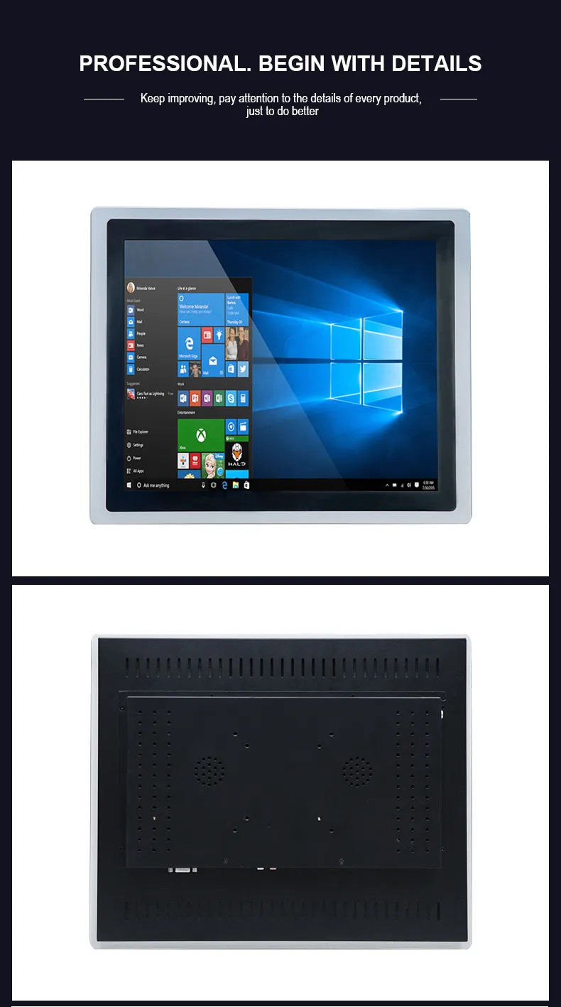 12.1 Inch Multifunction Touch Screen Monitor Industrial Lcd Computer Self Service Kiosk