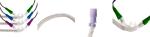 Flexible High Flow Nasal Cannula With Small Middle Large Size