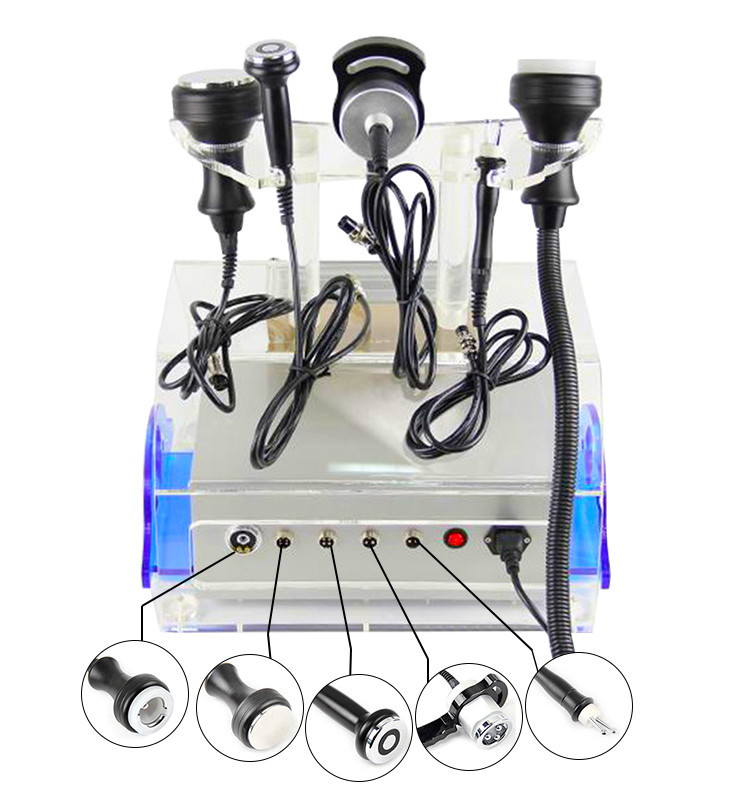 5 In 1 Vacuum Ultrasonic Cavitation Radio Frequency Machine Face Lift Lipo Laser Device