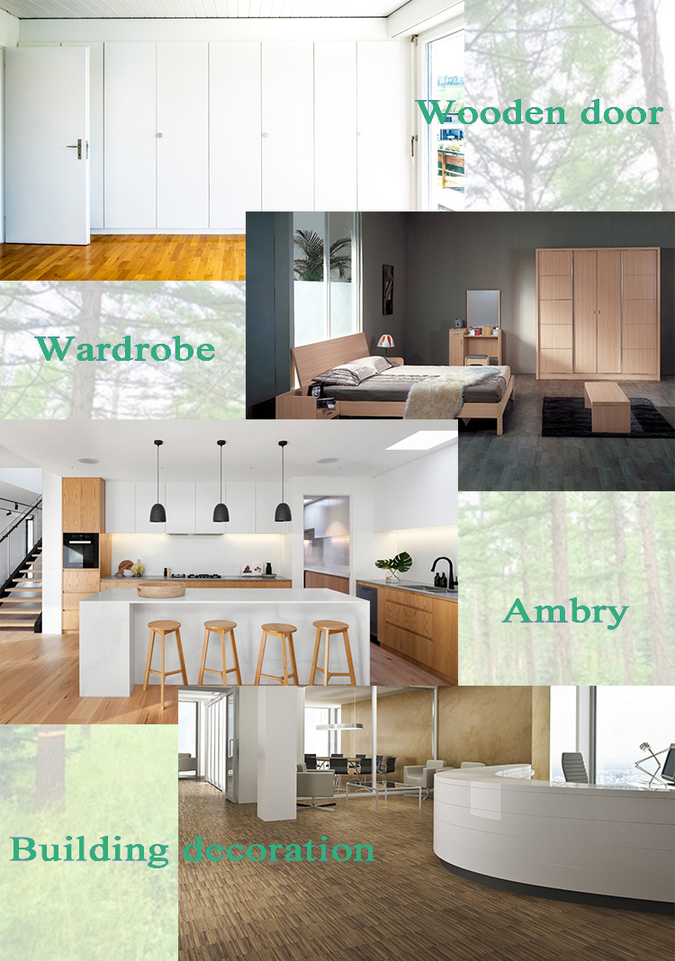 MDF Hardboard Modern wood fiberboard for interior design projects