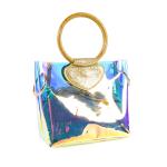 Large Capacity Holographic PVC Tote Handbags For Women