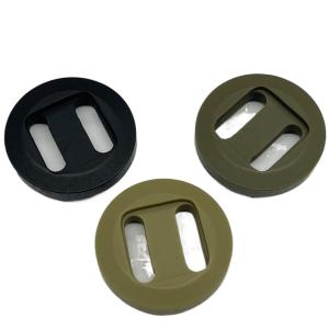 China Resin Slot Buttons With 2 Hole Three Color 34L Apply For Military Clothes Coat Jacket wholesale