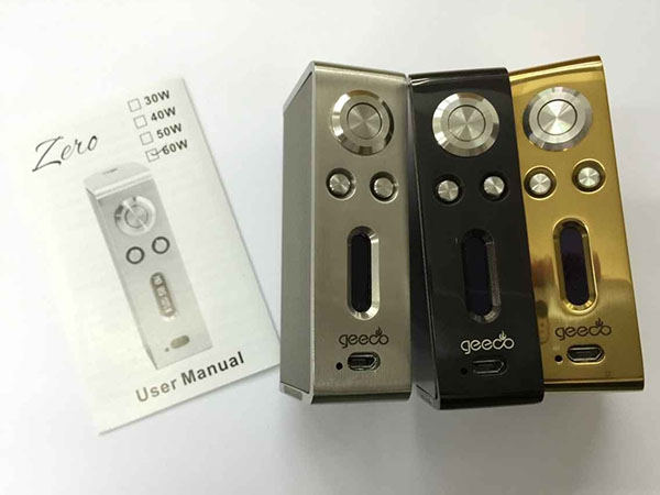 Malaysia Hot Selling Zero Mod 60w Temperature Control Zero Mod With Evolv Dna 40 Chip