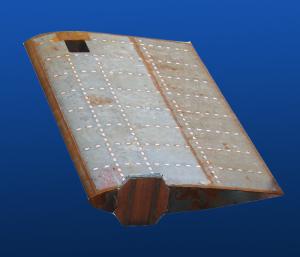China Rudder, Marine rudder, rear control,rudder blade wholesale