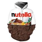 80% polyester Food Thin 3d Sweatshirts woman/man clothes Hoodies sweatshirts any