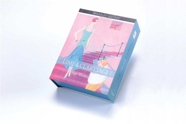 Magnetic Rigid Luxury Cosmetic Packaging Boxes With PVC Cover CMYK Offset Printing