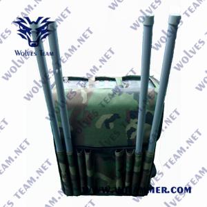 China Waterproof GSM Dcs WiFi GPS 3G 4G Backpack Signal Jammer wholesale