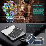 HOT Cool Smart NFC Ring Smart waterproof for iphone 6 Android Phone For Samsung