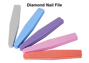 China Diamond Disposable Nail Files 178mm Color Buffer Block Multifunction Professional wholesale