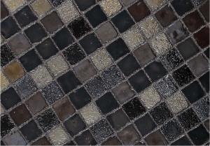China 15mm recycled glass black mix wholesale