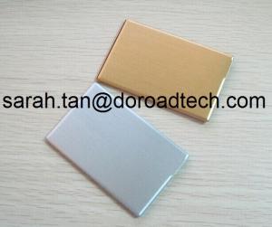 China Customized Metal Credit Card USB Flash Drives wholesale