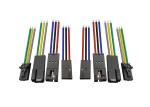 80mm Flame Retardant 2.54mm LED Light Wiring Harness